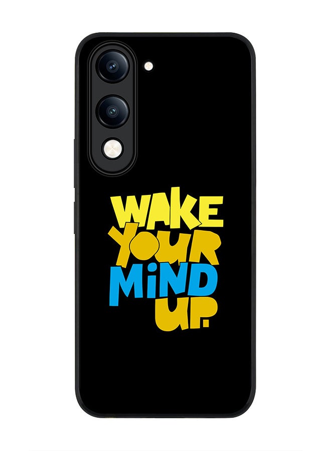 For vivo Y04 / Y29t 5G Case,Slim fit Camera Protection, Shockproof Thin Phone cover  - Wake your mind up